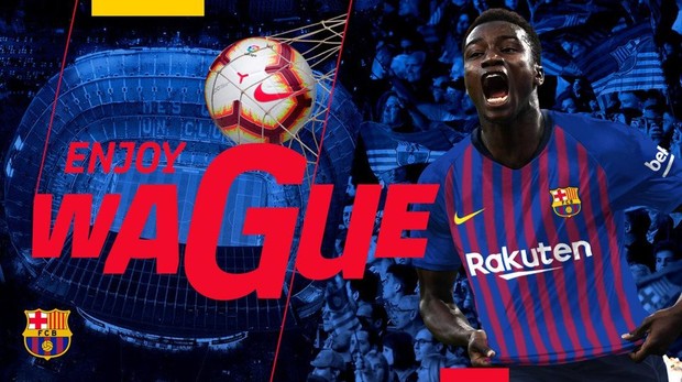 Moussa Wagué FC Barcelona